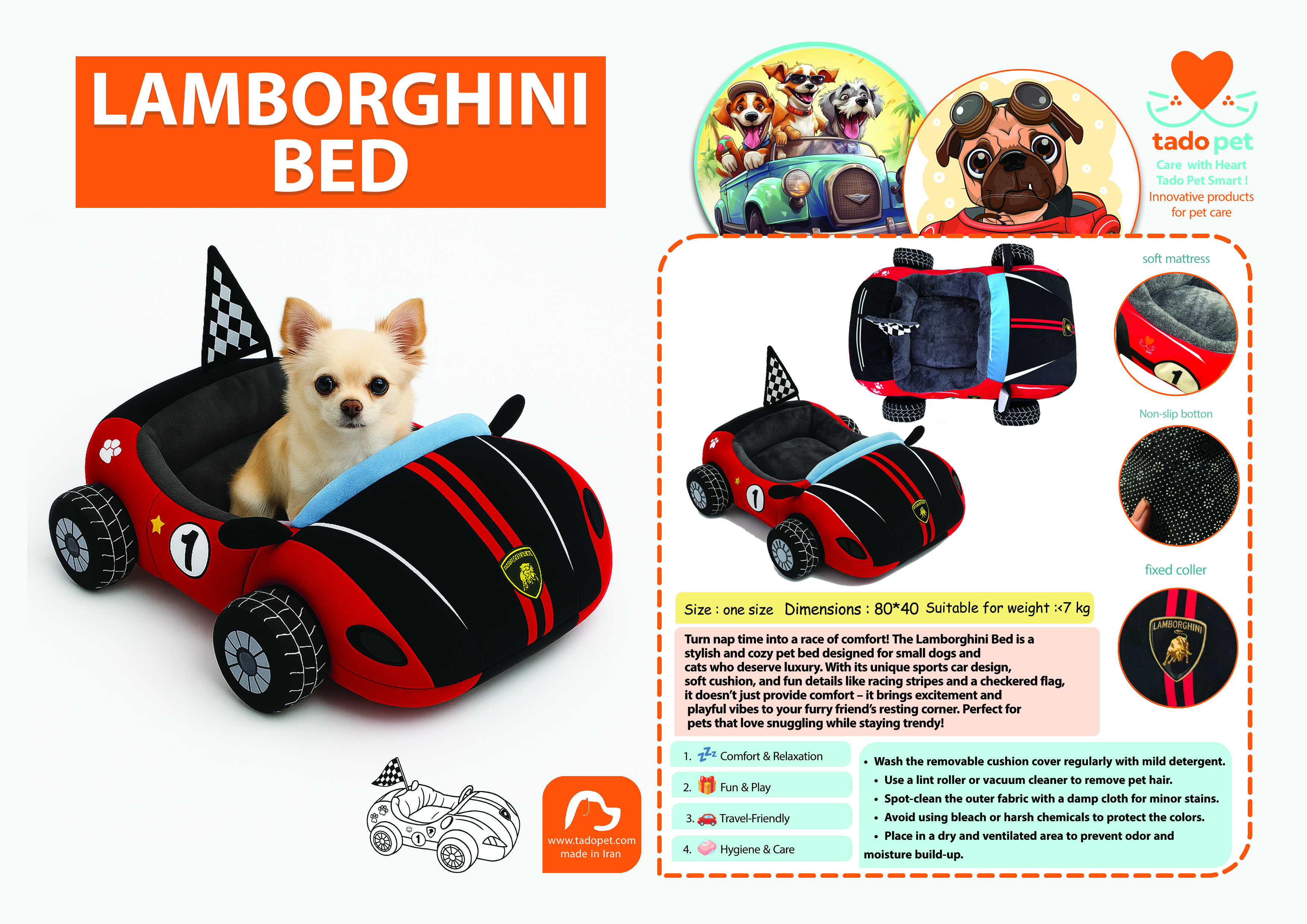 LAMBORGHINI BED