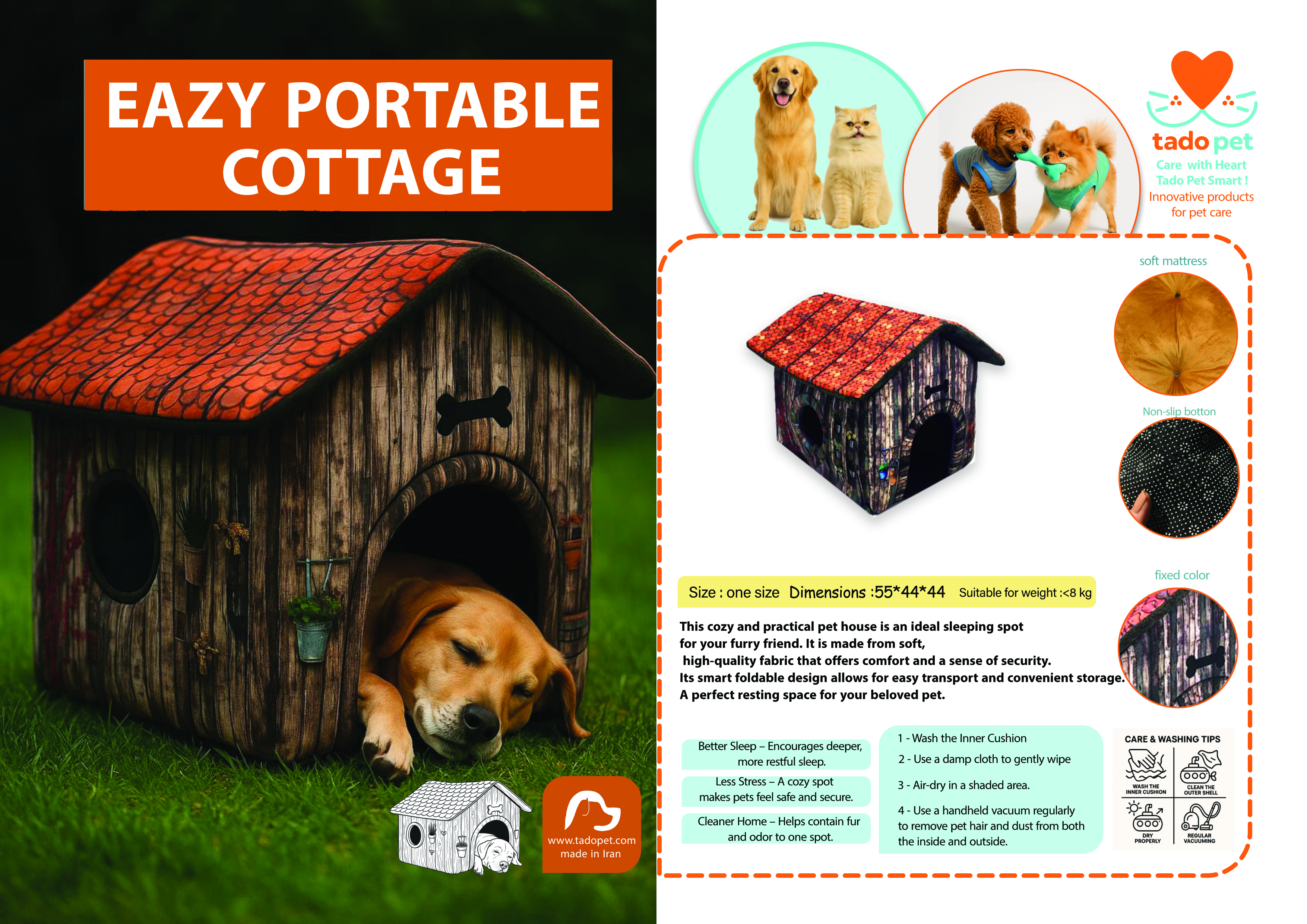 EASY PORTABLE COTTAGE
