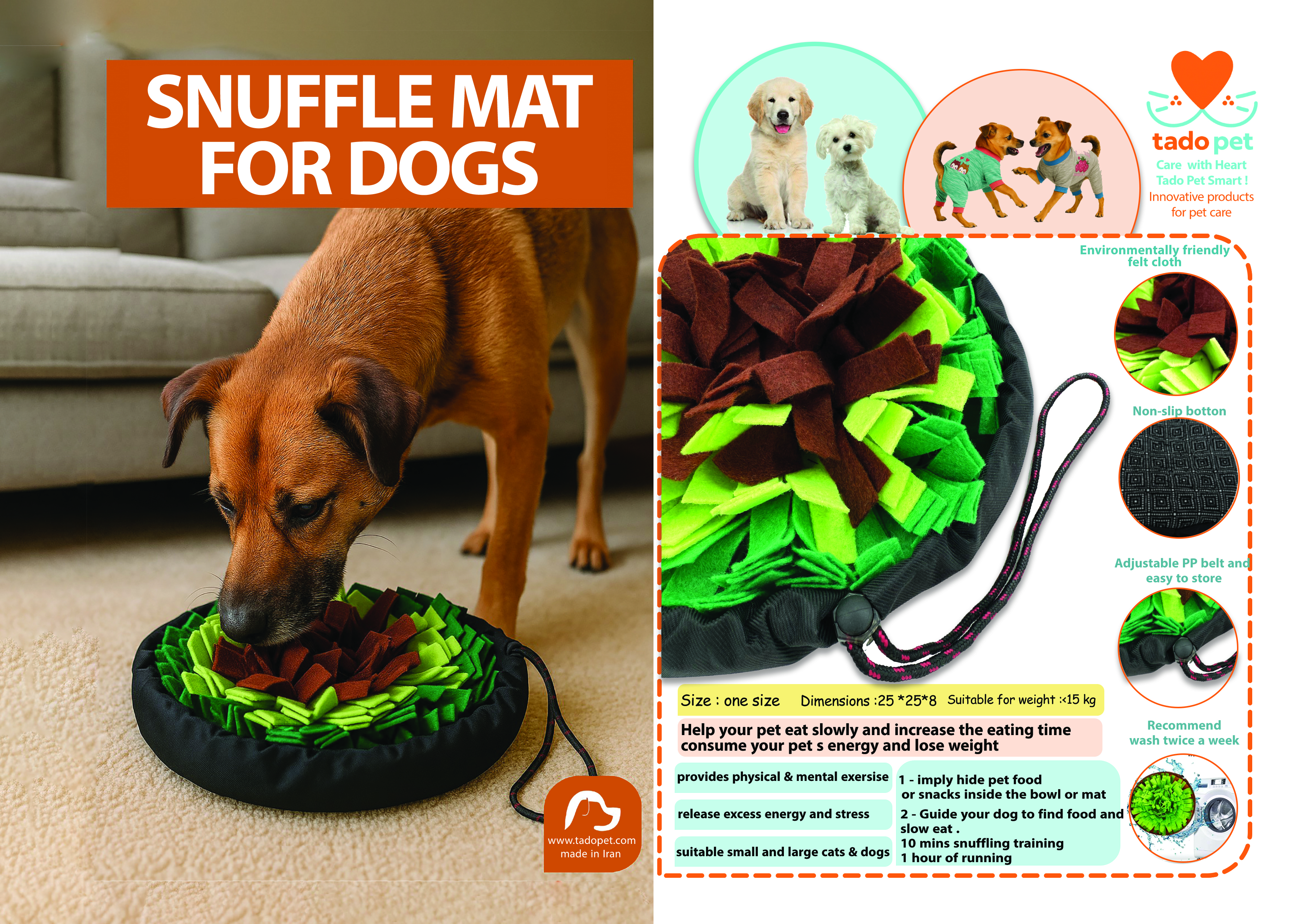 SNUFFLE  MAT FOR DOGS